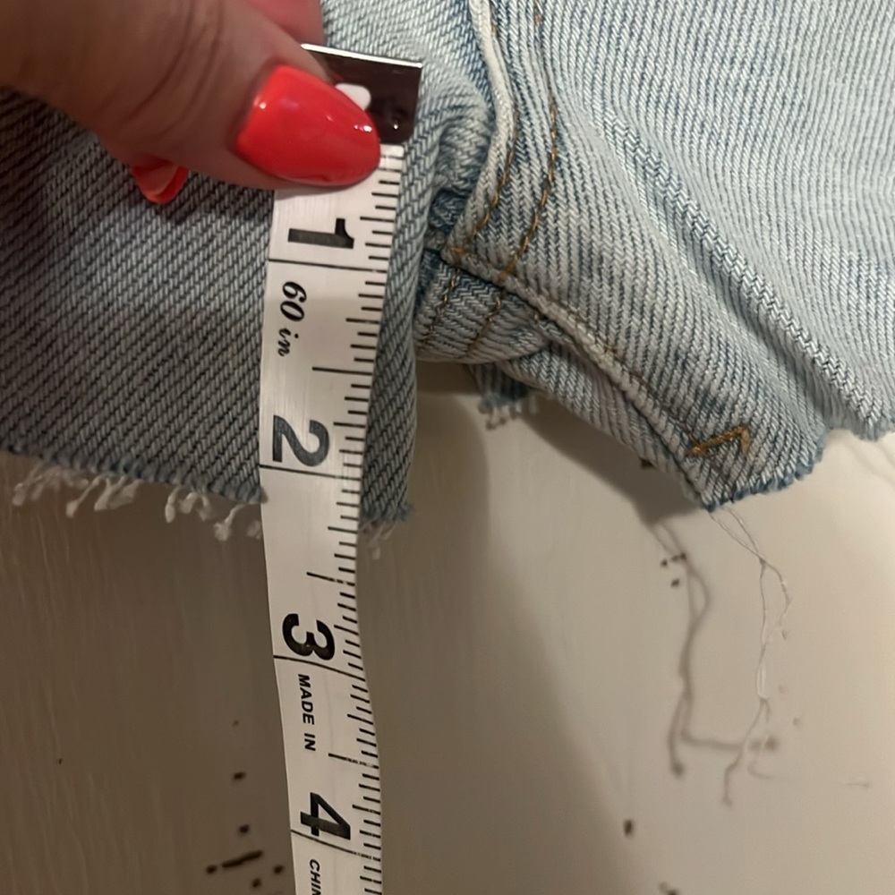 WeWoreWhat Light Blue Jean Shorts - Picture 9 of 9
